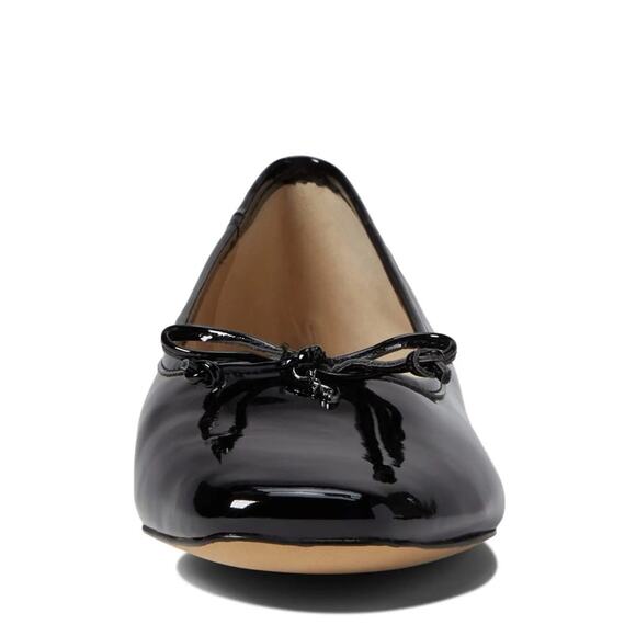 Sam Edelman Marisol Ballet Flat in Black Patent Leather - Picture 2 of 15